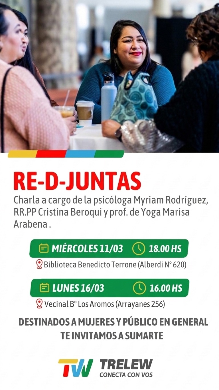 Charla “Re-D-Juntas” en el marco del Día Internacional de la Mujer ...